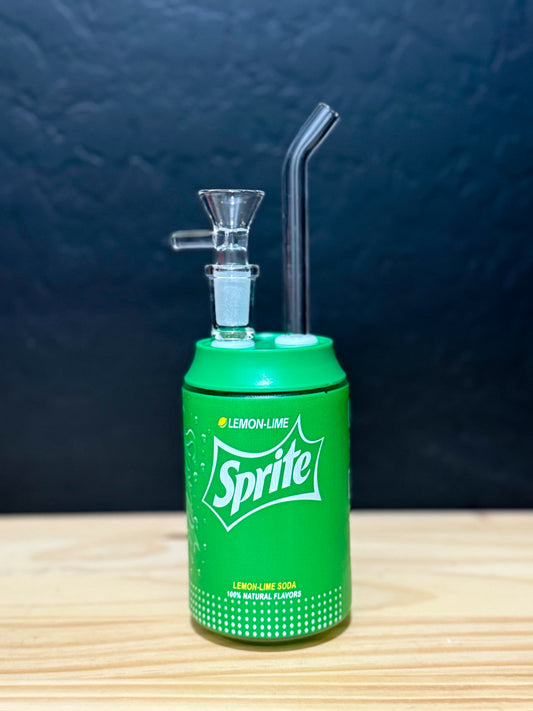 *NEW* FIZZ N FIRE soda bong (green)