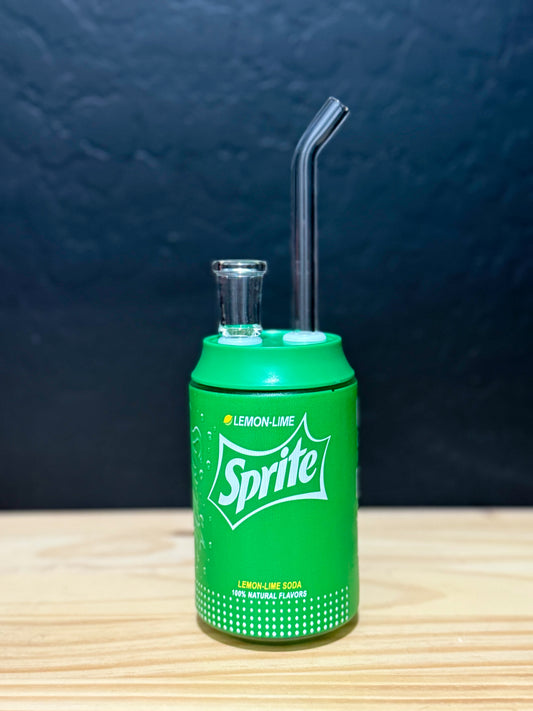 *NEW* FIZZ N FIRE soda bong (green)