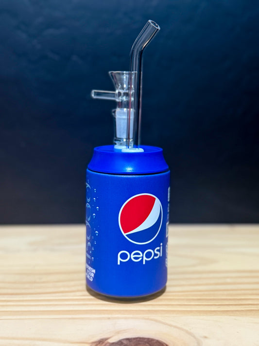 *NEW* FIZZ N FIRE soda bong (blue)