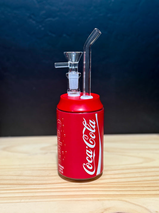 *NEW* FIZZ N FIRE soda bong (red)
