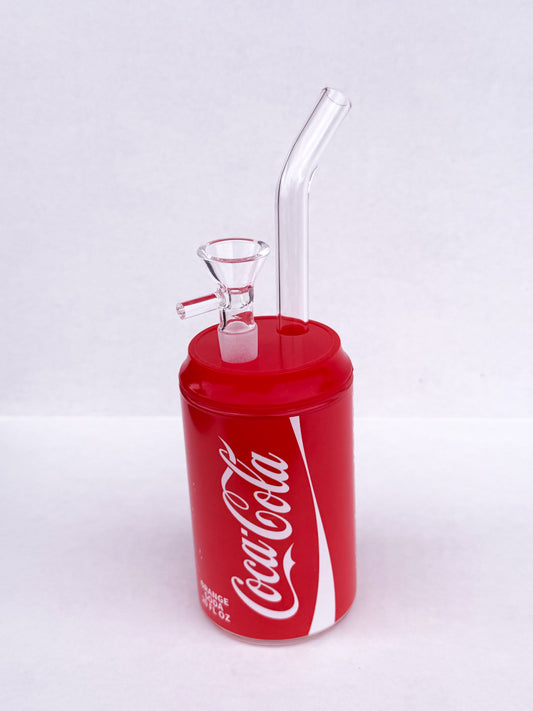 FIZZ N FIRE soda bong (red)