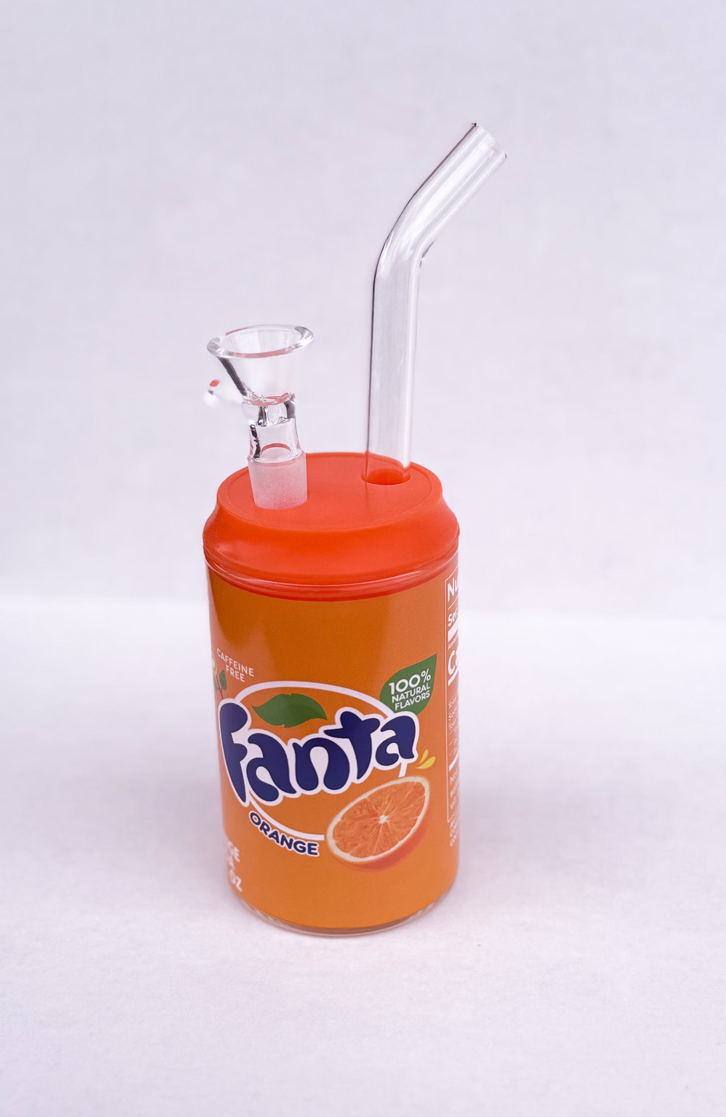 FIZZ N FIRE soda bong (orange)